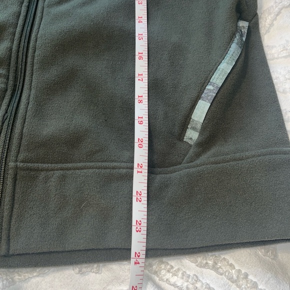 Free Country Full Zip Hooded Sweatshirt Fleece Camo Details Size Large - Picture 6 of 7